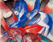 弗朗茨 马克 : St. Julian the Hospitaller